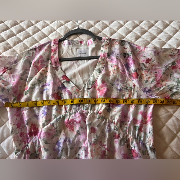 Floral Pink Maxi Dress XL NWOT by Things Between - Picture 8 of 15